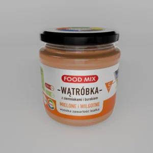 food mix mielone i wilgotne wątróbka z ziemniakami i burakiem